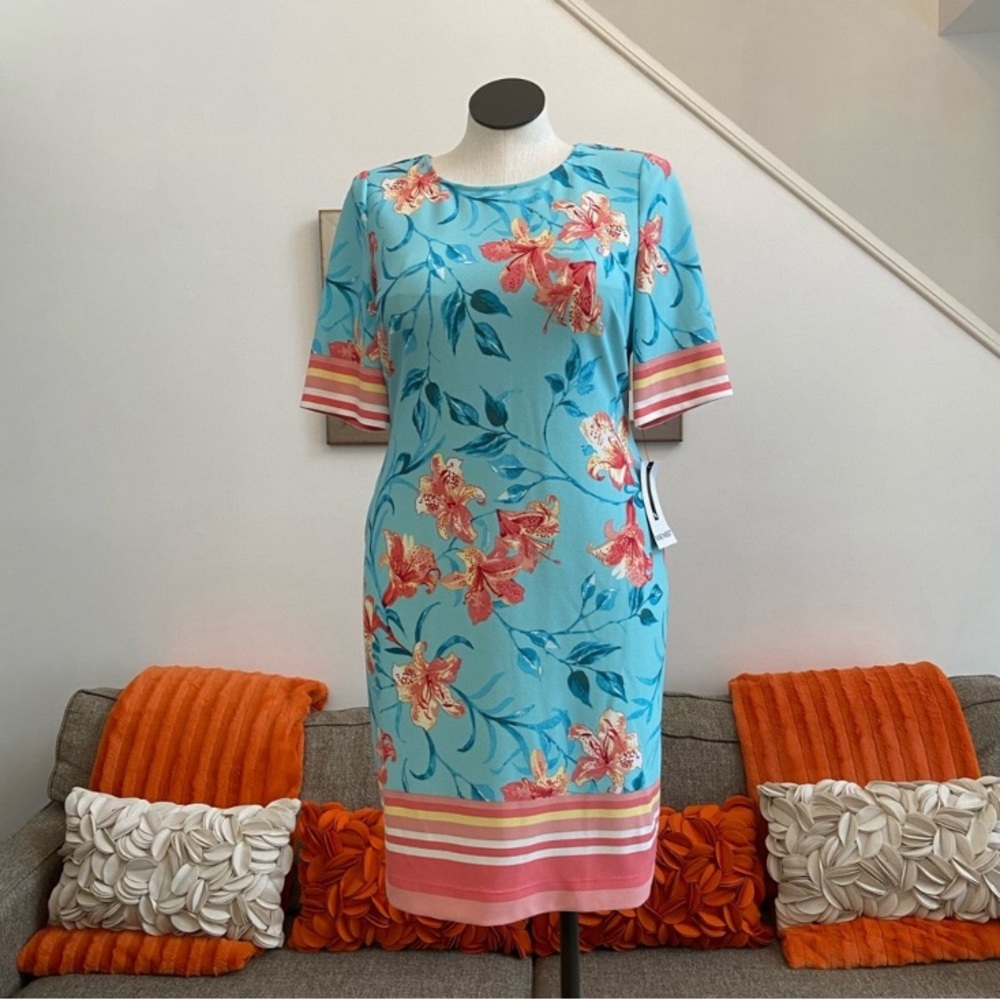 ❣️🆕Nine West Floral Sheath Dress❣️